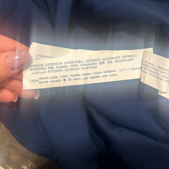 🆕 BNWT ZARA blue dress. Size 13/14 years in the tag. Flowy and light weight - Picture 3 of 12